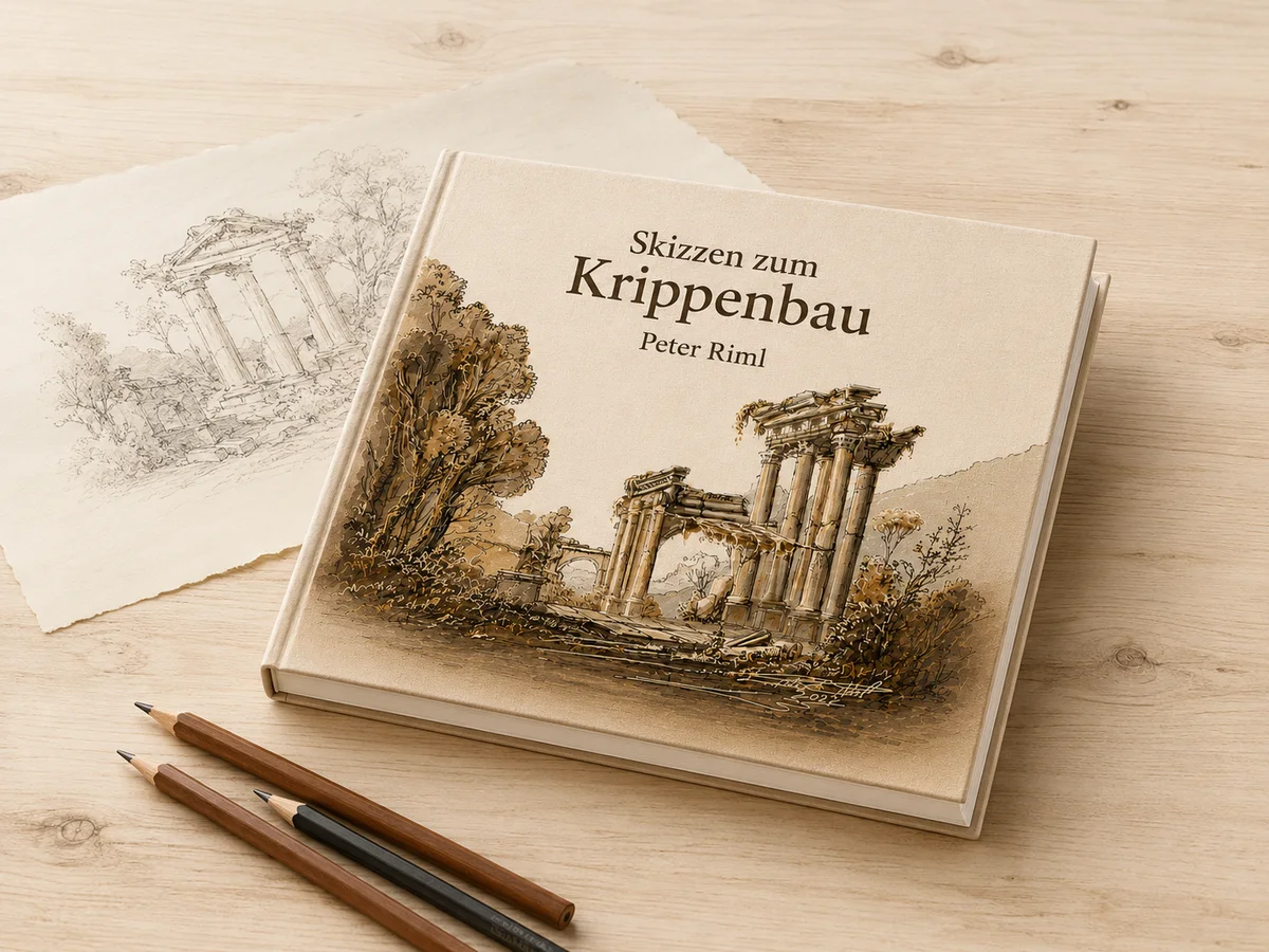 Buch Skizzen zum Krippenbau von Peter Riml